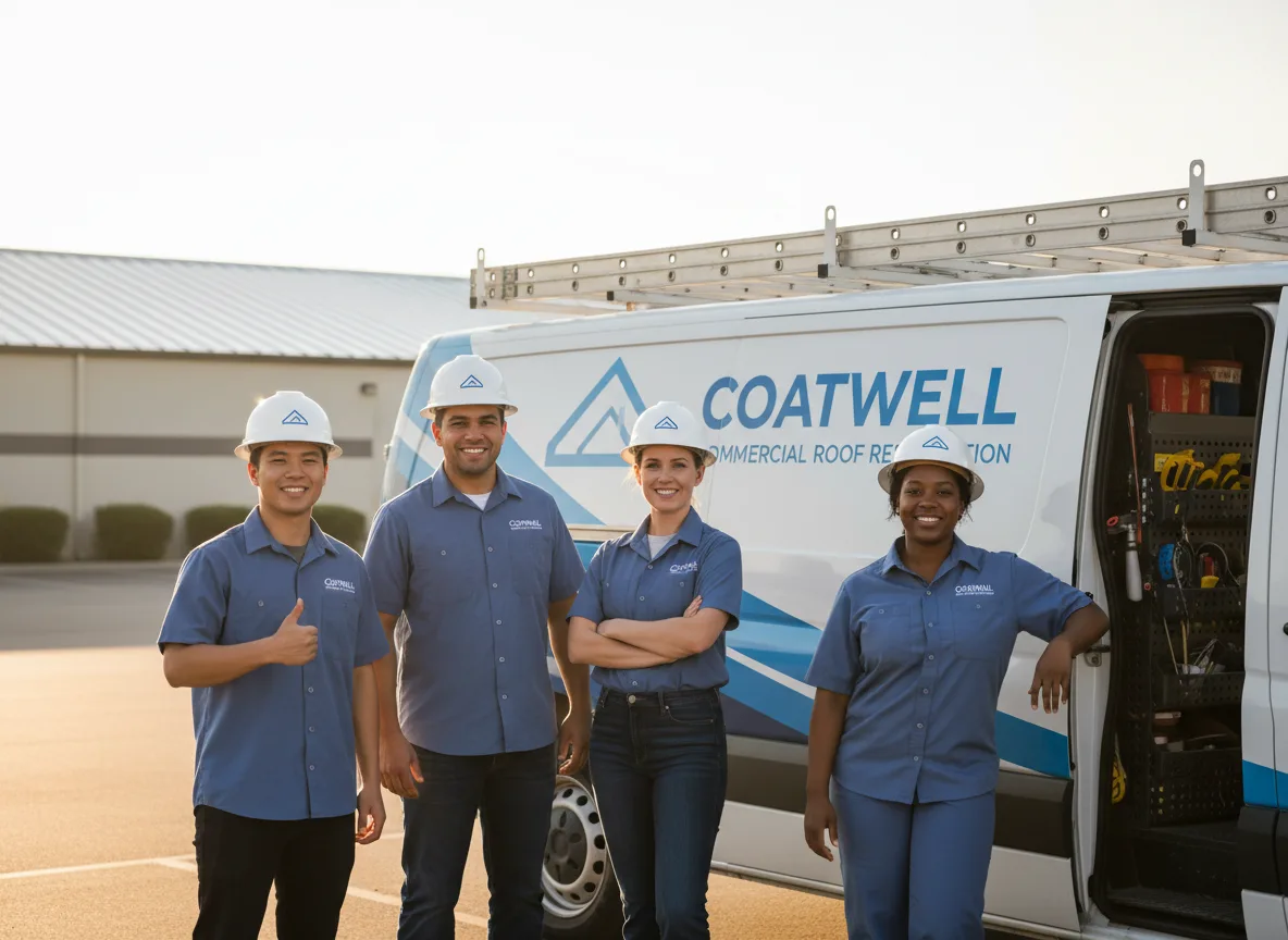Commercial roof coating company in Navarro, CA
